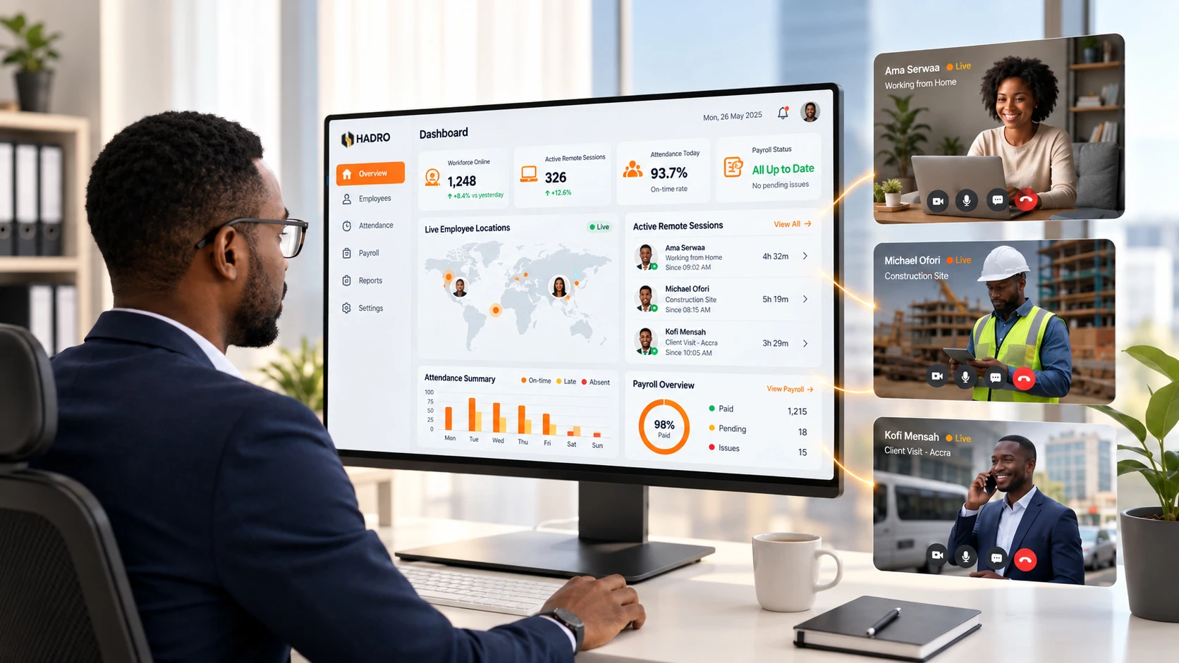 HADRO feature overview