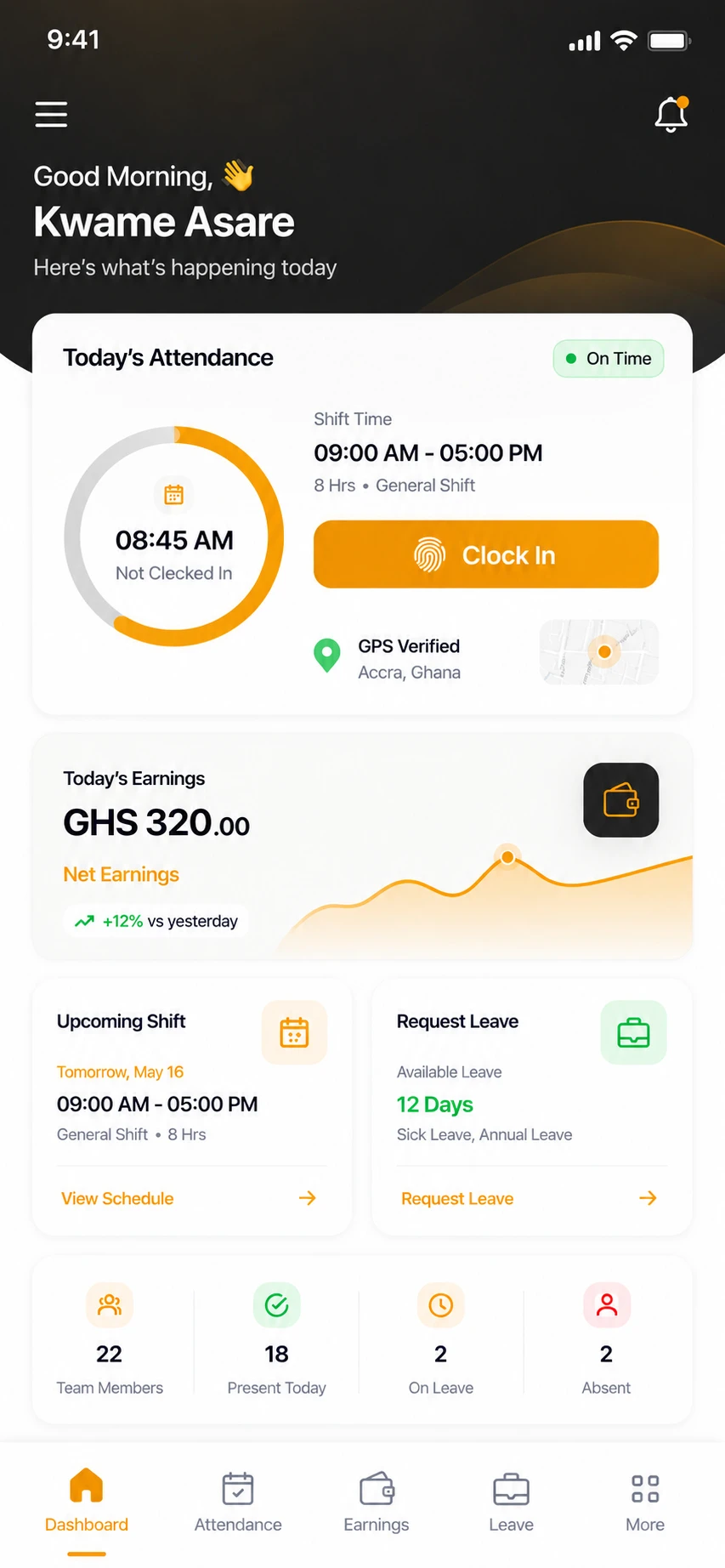 HADRO employee app
